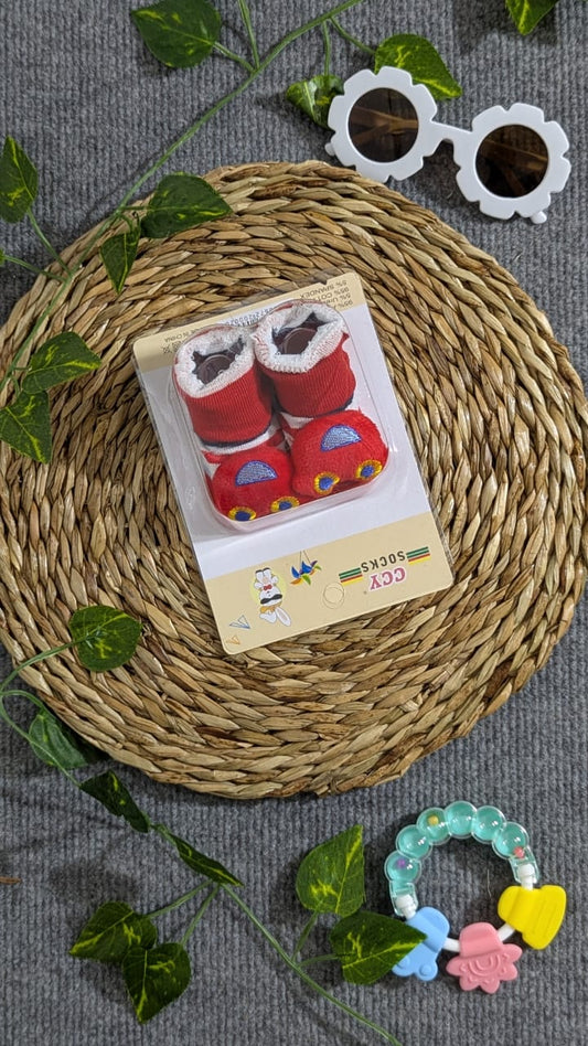 Baby Soft Cotton Socks (0–3 Months)